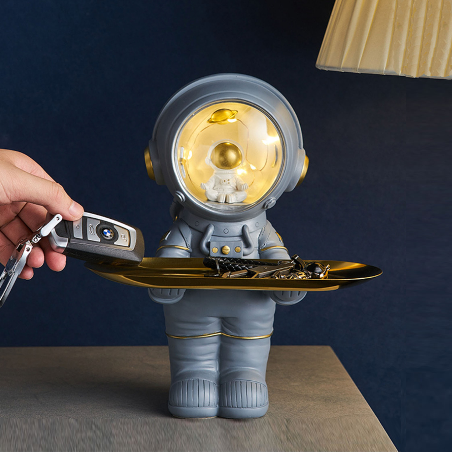 Garduru Lampe - Spaceman Aufbewahrungstablett - 2 Farben