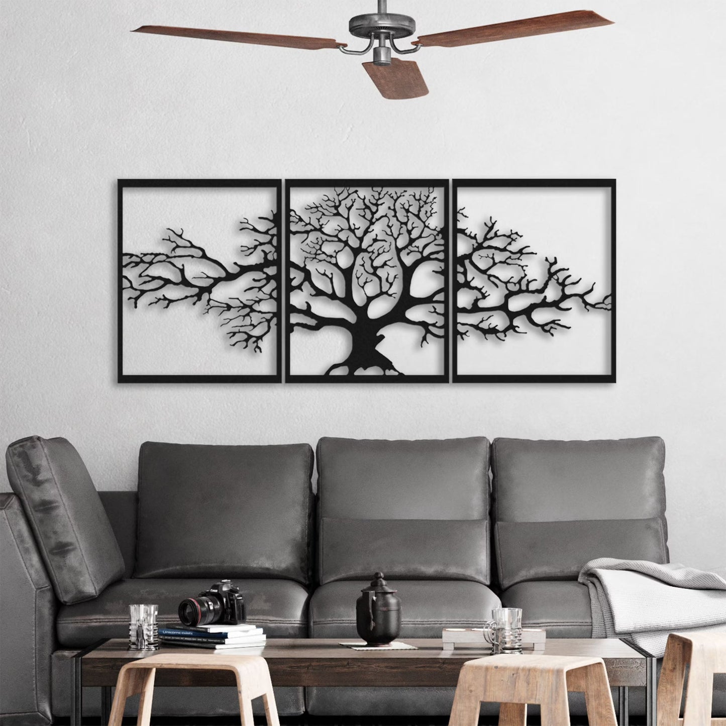 Wanddekoration – Baum des Lebens – saisonales Design – lasergeschnittenes Dekor