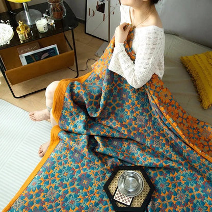 Dekorative Boho-Stil Bettdecke