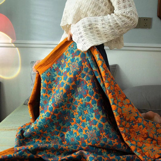 Dekorative Boho-Stil Bettdecke