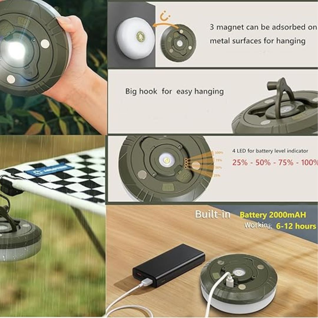 Camping Lichterketten