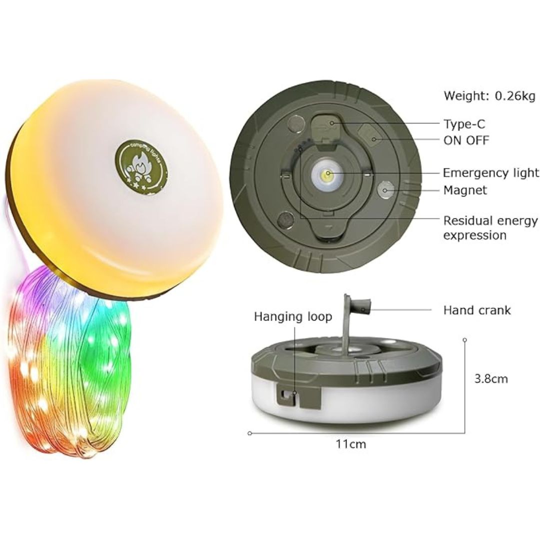 Camping Lichterketten