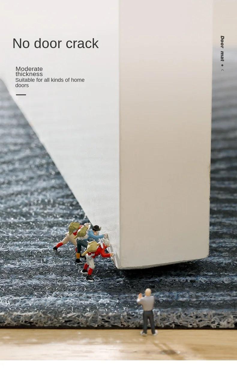 Eingangsteppich Antirutsch CleanEdge Matte – Modern, Strapazierfähig, Leicht Zu Reinigen, Maßgeschneidert Zuschnitt