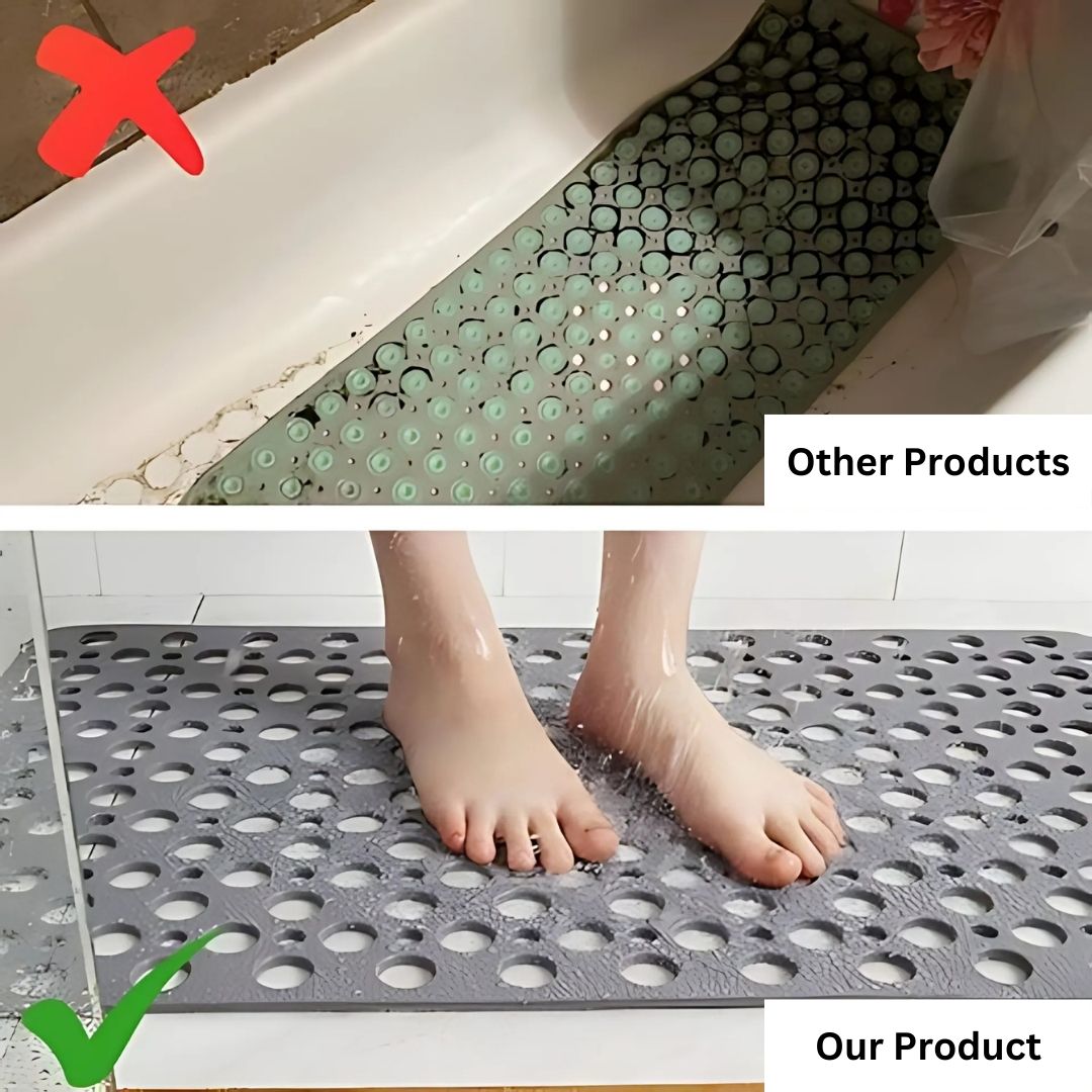 Sichere Duschmatte | Rutschfest & Antibakteriell