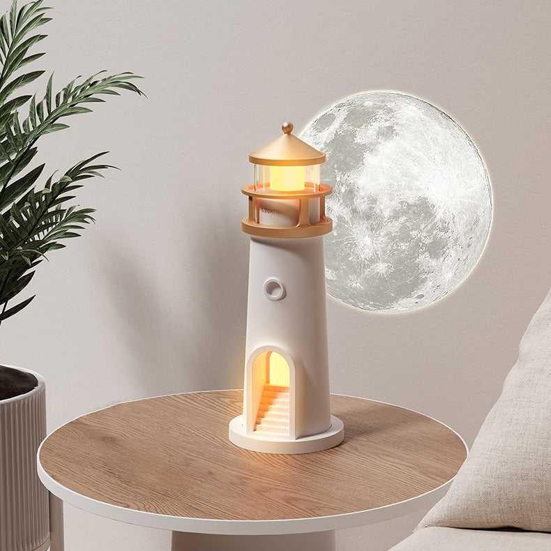 Lighthouse Lautsprecher Bluetooth Lampe Mondschatten Atmosphärenlicht Bestes Geschenk