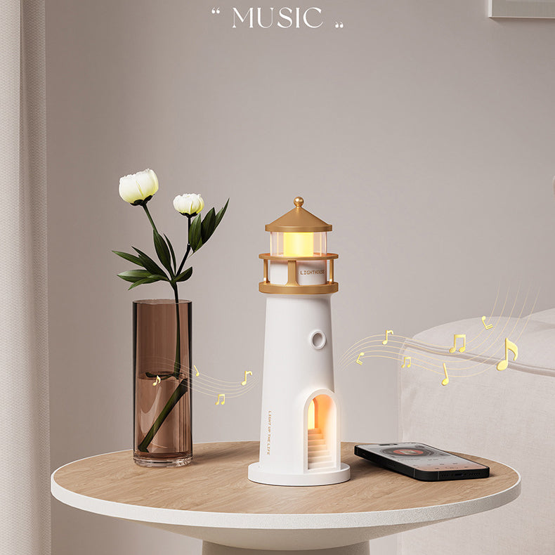 Lighthouse Lautsprecher Bluetooth Lampe Mondschatten Atmosphärenlicht Bestes Geschenk