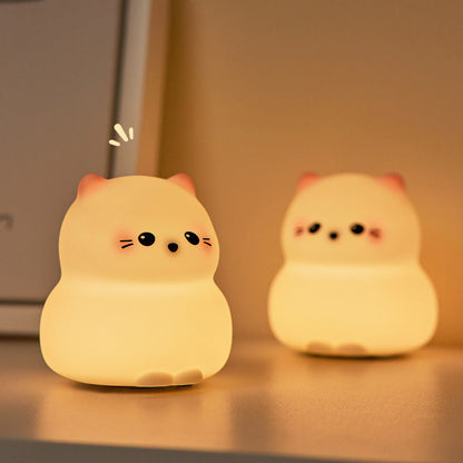 Niedliche Kätzchen Nachtlicht Tap Lampe Beste Geschenk Für Baby und Mädchen