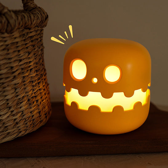 Halloween Geist LED Squishy Tap Tap Nachtlicht Lampe