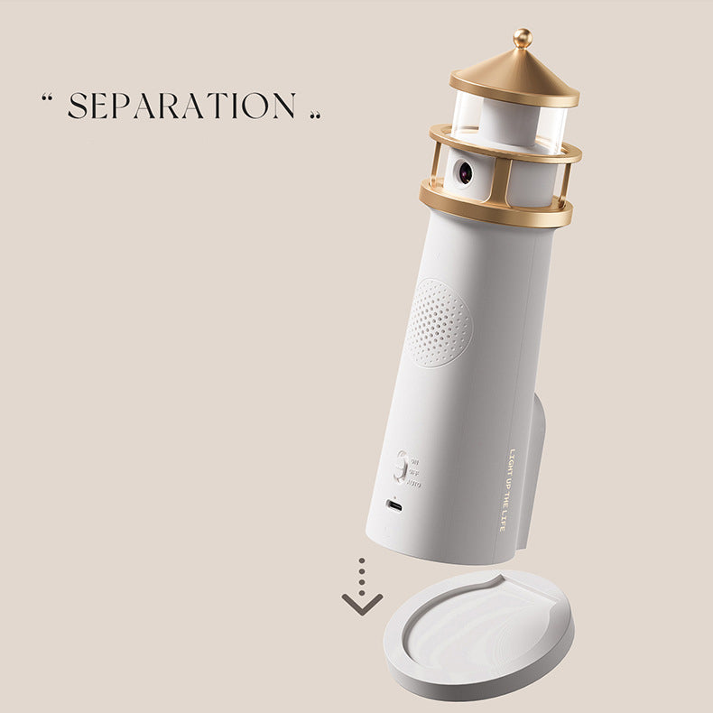 Lighthouse Lautsprecher Bluetooth Lampe Mondschatten Atmosphärenlicht Bestes Geschenk