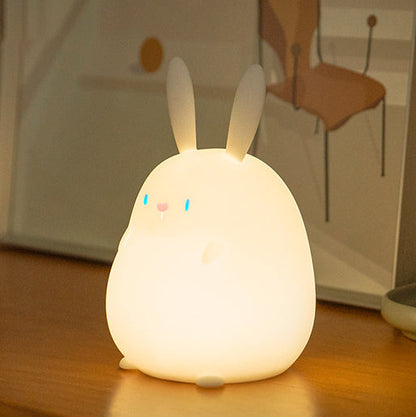 Rabbit Tap Tap LED Nachtlampe Bestes Geschenk Geburtstag Für Baby und Mädchen