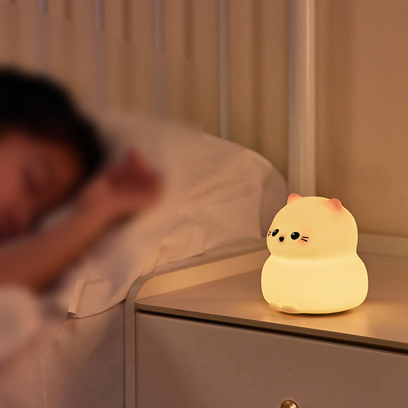 Niedliche Kätzchen Nachtlicht Tap Lampe Beste Geschenk Für Baby und Mädchen