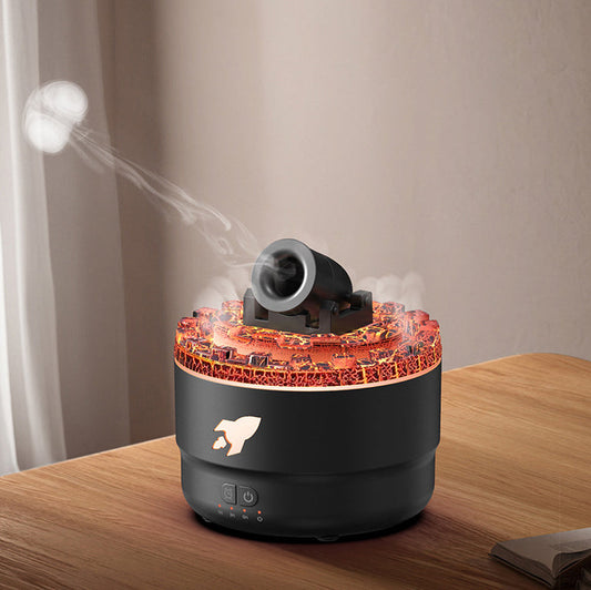 Cannon Luftbefeuchter Aroma Diffusor Wassernebel Nachtlicht Lava Perfektes Geschenk