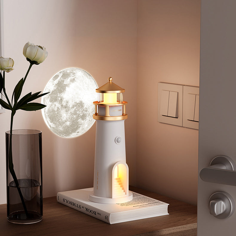 Lighthouse Lautsprecher Bluetooth Lampe Mondschatten Atmosphärenlicht Bestes Geschenk