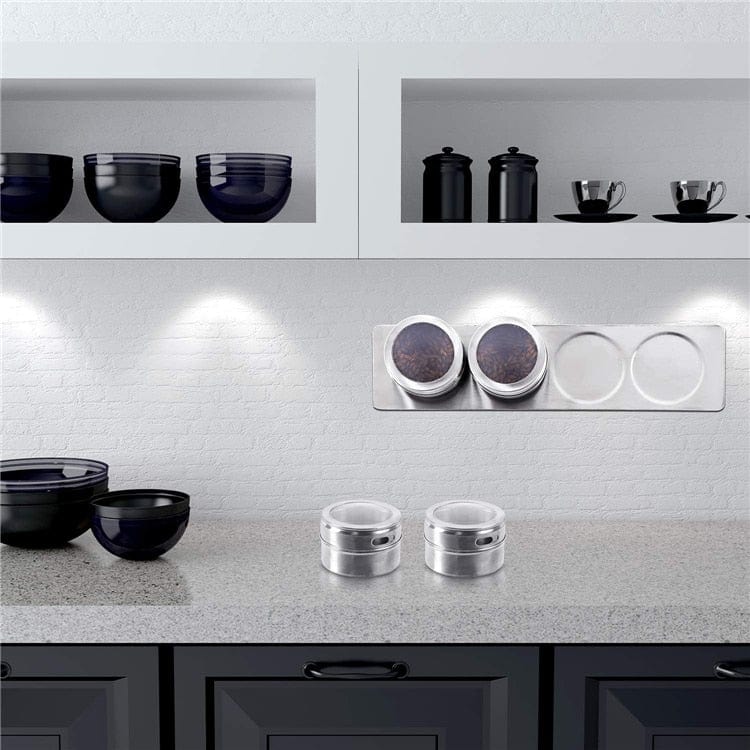 Set von Edelstahl Vorratsbehältern - HomyClass