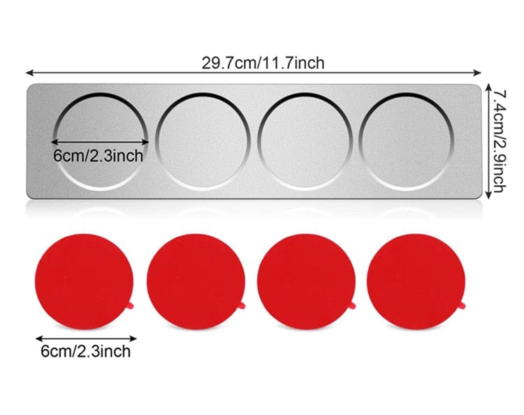 Set von Edelstahl Vorratsbehältern - HomyClass