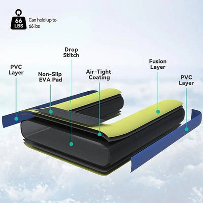 Aufblasbare Schwimmende Hundepoolrampe