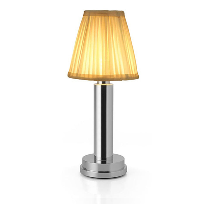 LumeFab – Elegante Tischlampe mit Stofflampenschirm und dimmbarer Atmosphäre