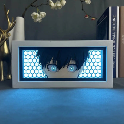 Garduru 3D LED Nachttischlampe | Anime Stimmungslicht | Dekorative Lampe für Zuhause & Schlafzimmer | USB Nachtlicht