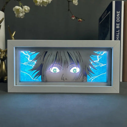 Garduru 3D LED Nachttischlampe | Anime Stimmungslicht | Dekorative Lampe für Zuhause & Schlafzimmer | USB Nachtlicht