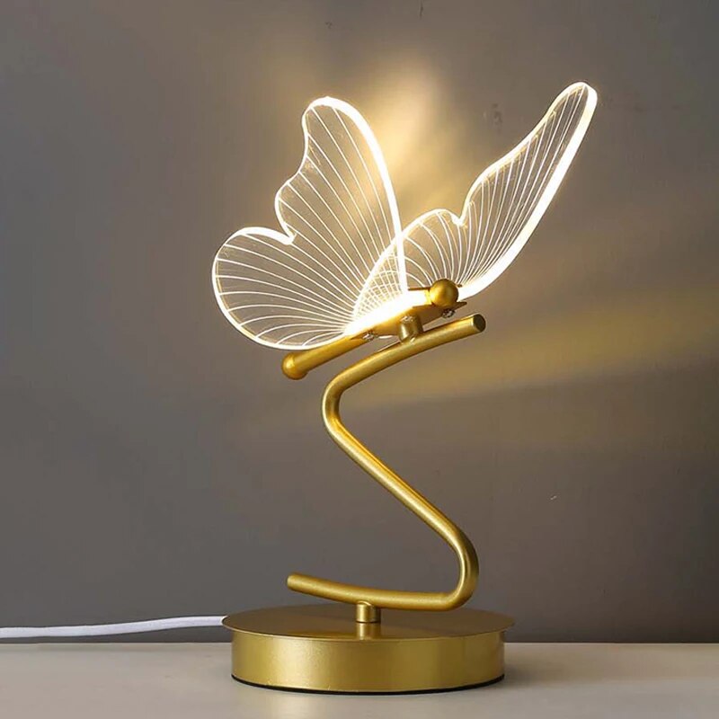 Garduru Schmetterling LED Tischlampe | Kompakt und tragbar - CompGlow