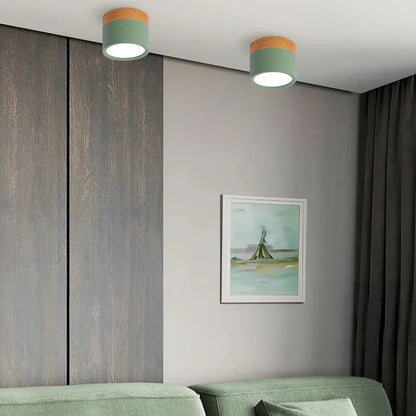 VibrantGlow - Elegante Deckenlampe im kleinen Format