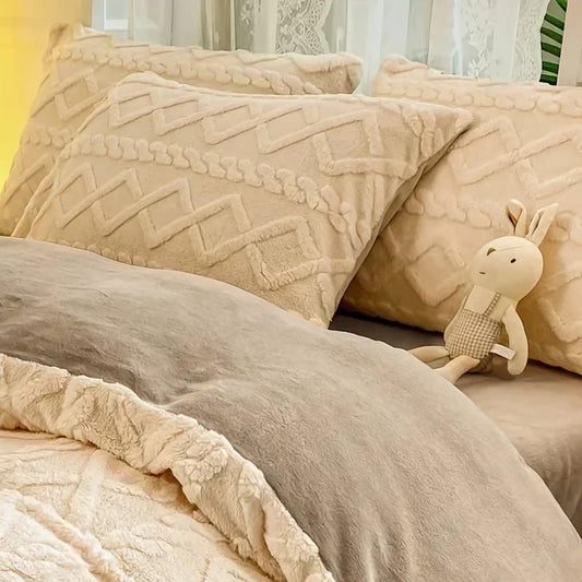 VelvaLuxe – Set von 2 luxuriösen Kissenbezügen für ein weiches und raffiniertes Schlaferlebnis