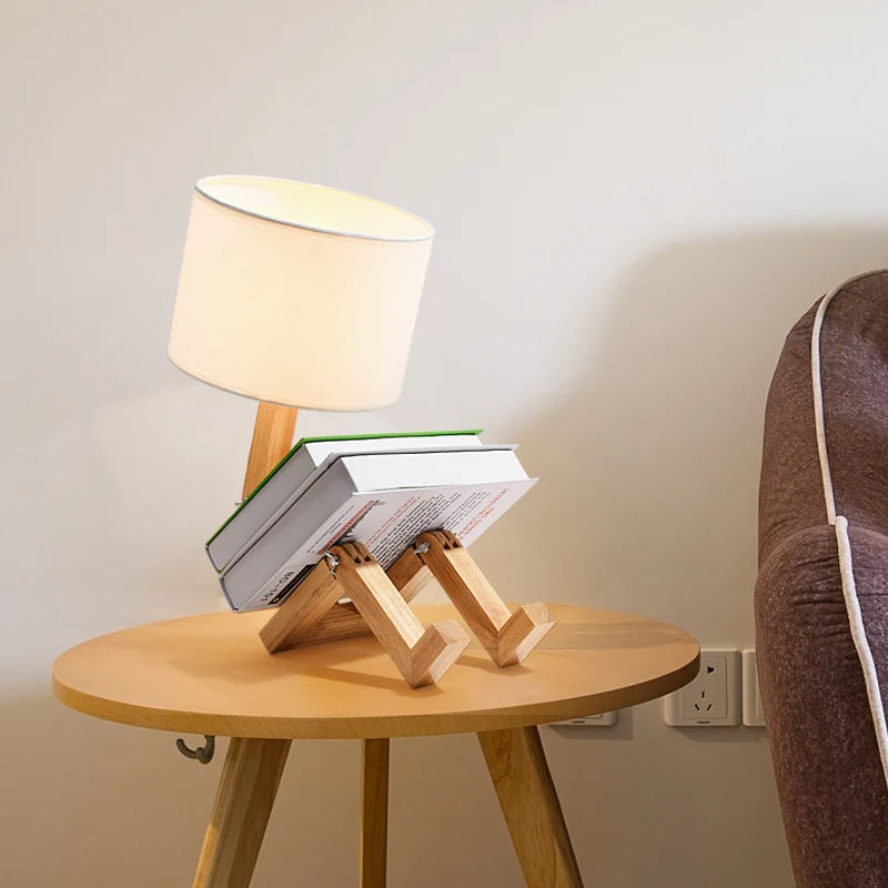 Garduru | Customizable wooden desk lamp