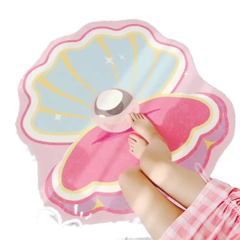 Dekorativer Teppich mit Muschel-Muster - OceanShell