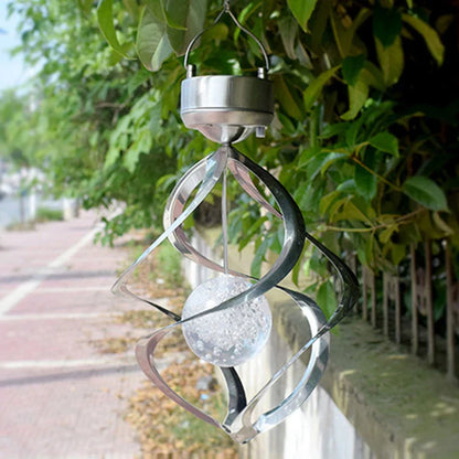 Luxora Solar Windspiel Spinner LED Lampe für den Außenbereich
