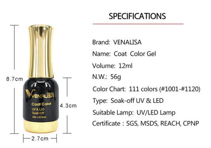 UV & LED Gel-Nagellack – Langanhaltende Soak-Off-Formel