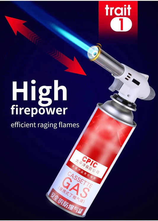 Tragbarer Butan-Gasbrenner – Perfekt für BBQ, Camping & Küche