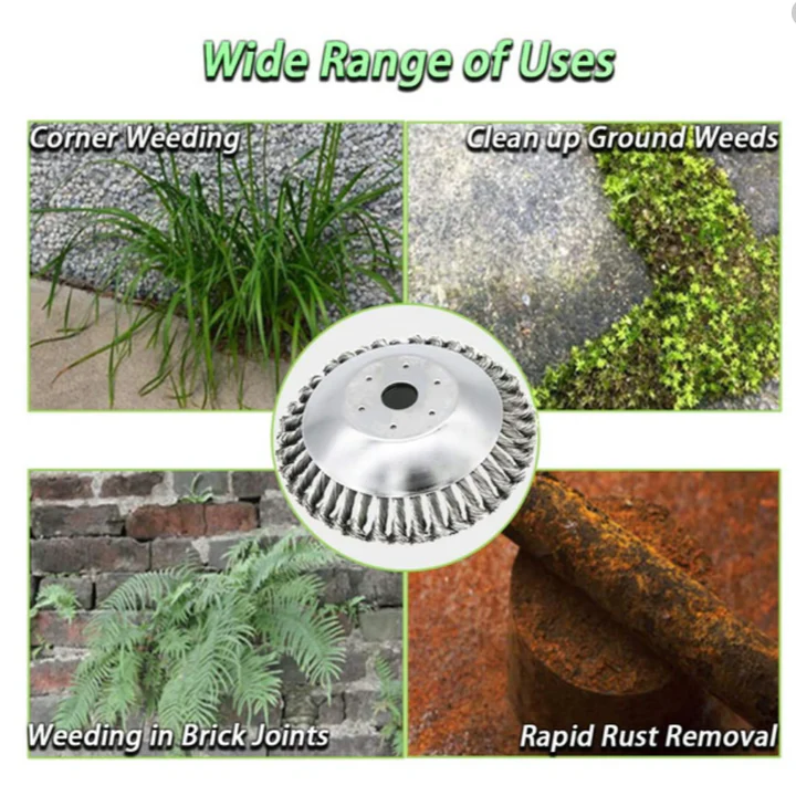 Carbonstahl Unkrautbürste & Trimmer