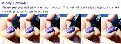 UV & LED Gel-Nagellack – Langanhaltende Soak-Off-Formel