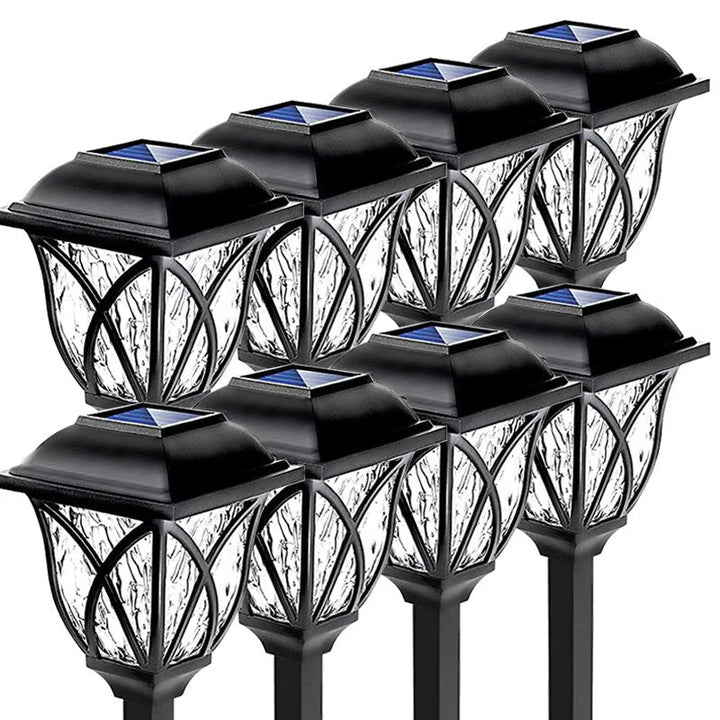 Solar Gartenbeleuchtung mit Natürlichem Charme – Elegante Lampen für den Außenbereich