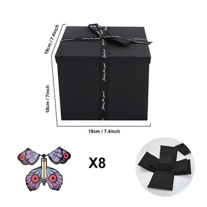 Garduru - Überraschungs-Explosionsbox, + 8 GRATIS Schmetterlinge