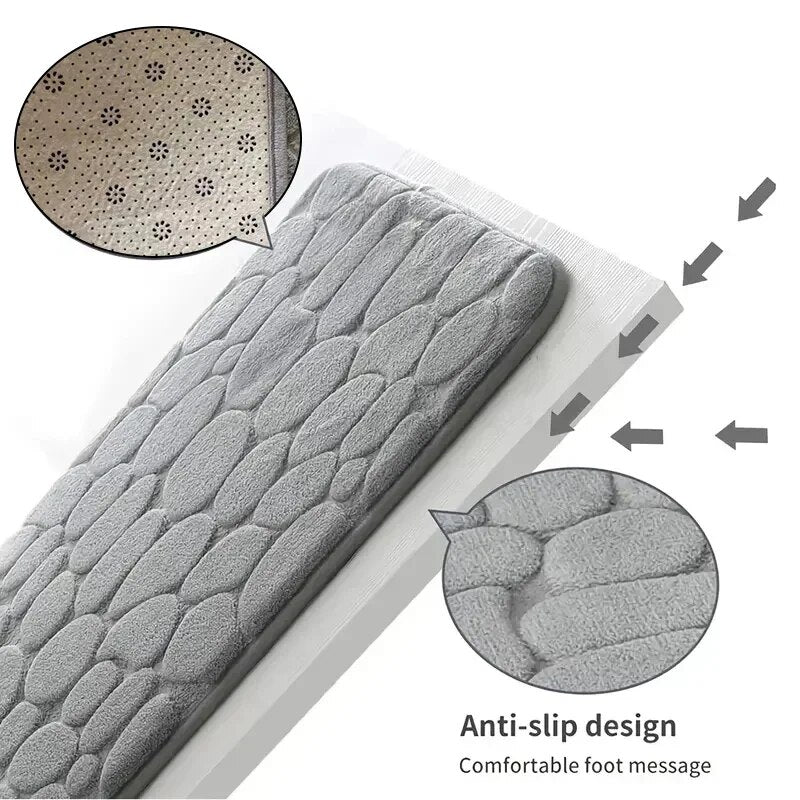 Rutschfeste Memory Foam Badmatte – Weich und saugfähig für das Badezimmer