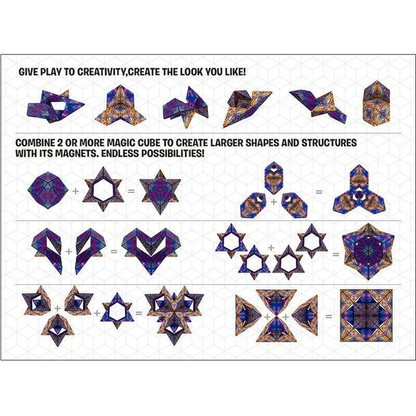 Änderbarer Magischer Magnetwürfel