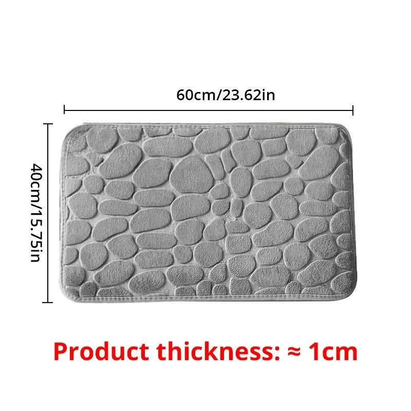 Rutschfeste Memory Foam Badmatte – Weich und saugfähig für das Badezimmer