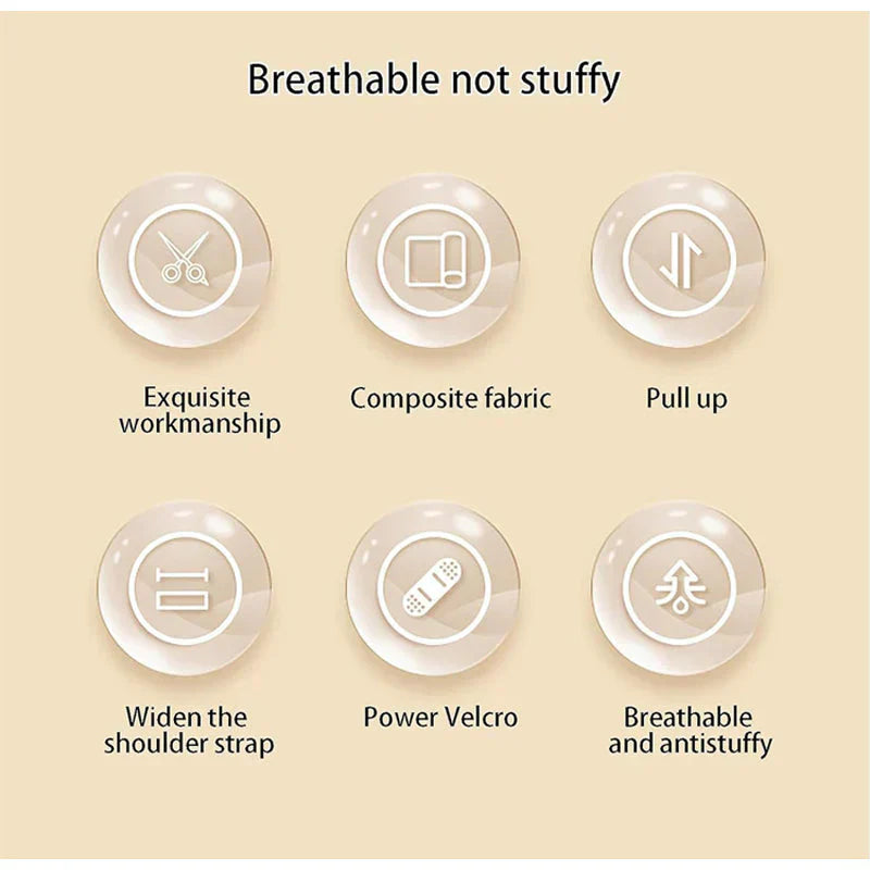 Verstellbare Haltung Unterstützungsschiene für Frauen und Kinder