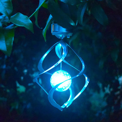 Luxora Solar Windspiel Spinner LED Lampe für den Außenbereich