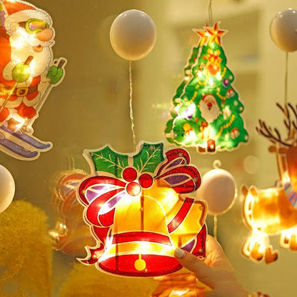 XmasGlo™ Weihnachten Fenster Dekoration | 1+1 Gratis