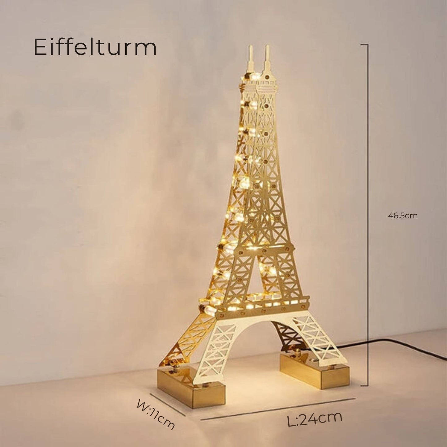 Garduru - Riesenrad Tischlampe