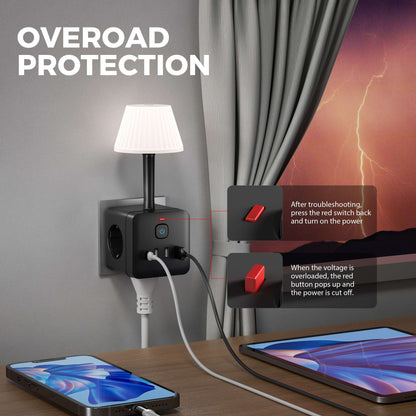 Garduru 8-in-1 Nachtlampe – Für Smarte Lösungen und Beleuchtung