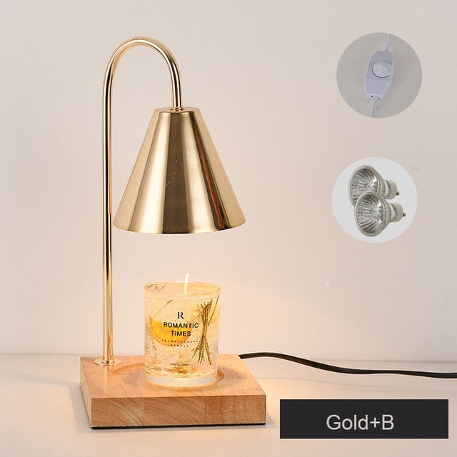 Tischlampe schmelzende Kerzen