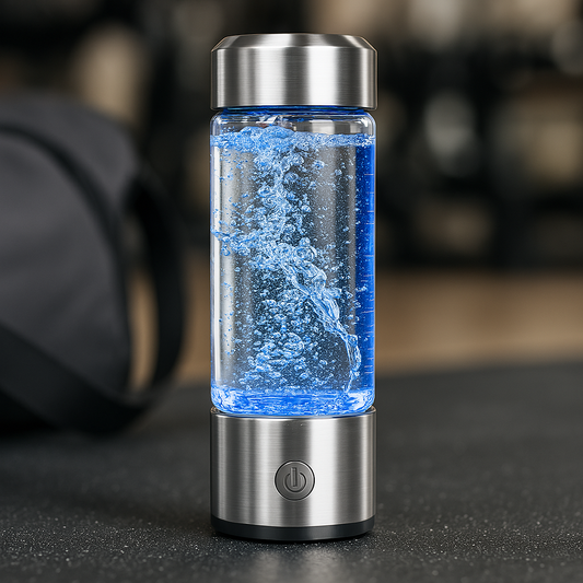 Wasserflasche mit Wasserstoff | Wiederaufladbare BPA-freie Flasche für das Fitnessstudio