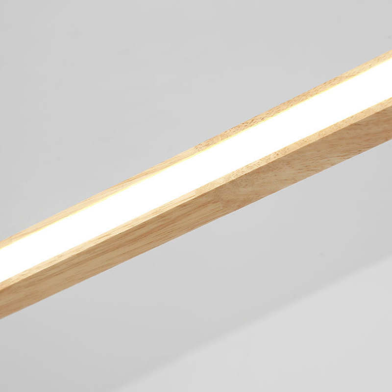 Garduru | Moderne LED-Hängelampen aus Metall und Holz für Wohnzimmer und Esszimmer