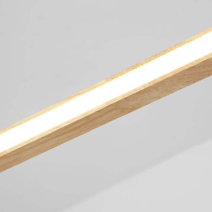 Garduru | Moderne LED Hängeleuchten Metall Holz Wohnzimmer Esszimmer