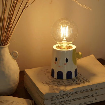 Handgemachte Keramische Nachttischlampe