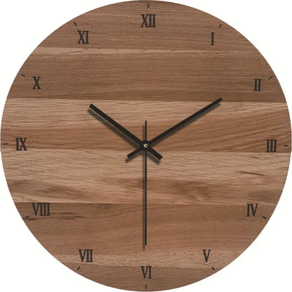 Garduru - Minimalistische Holz-Wanduhr Für Modernes Wohndesign