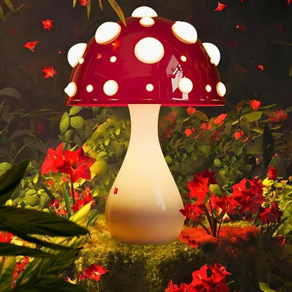 MushGlow – Magische Tischlampe mit atmosphärischem Pilzdesign